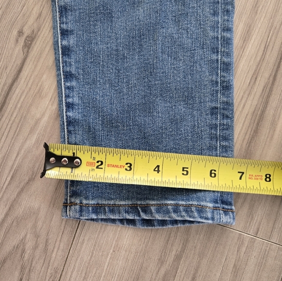 American Eagle Men's Blue Slim Straight Jeans- Size 29x30 - Picture 7 of 8